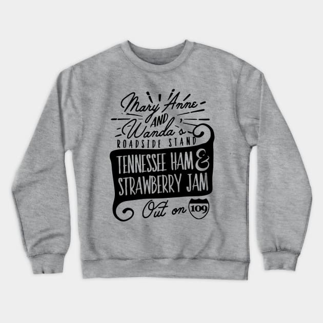 Mary Anne and Wanda's Roadside Stand Crewneck Sweatshirt by Bacon Loves Tomato